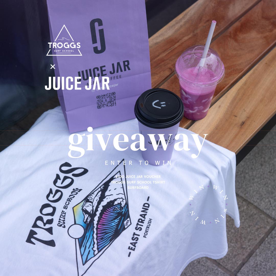 Juice Jar x Troggs Surf School Summer Giveaway!