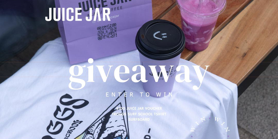 Juice Jar x Troggs Surf School Summer Giveaway!