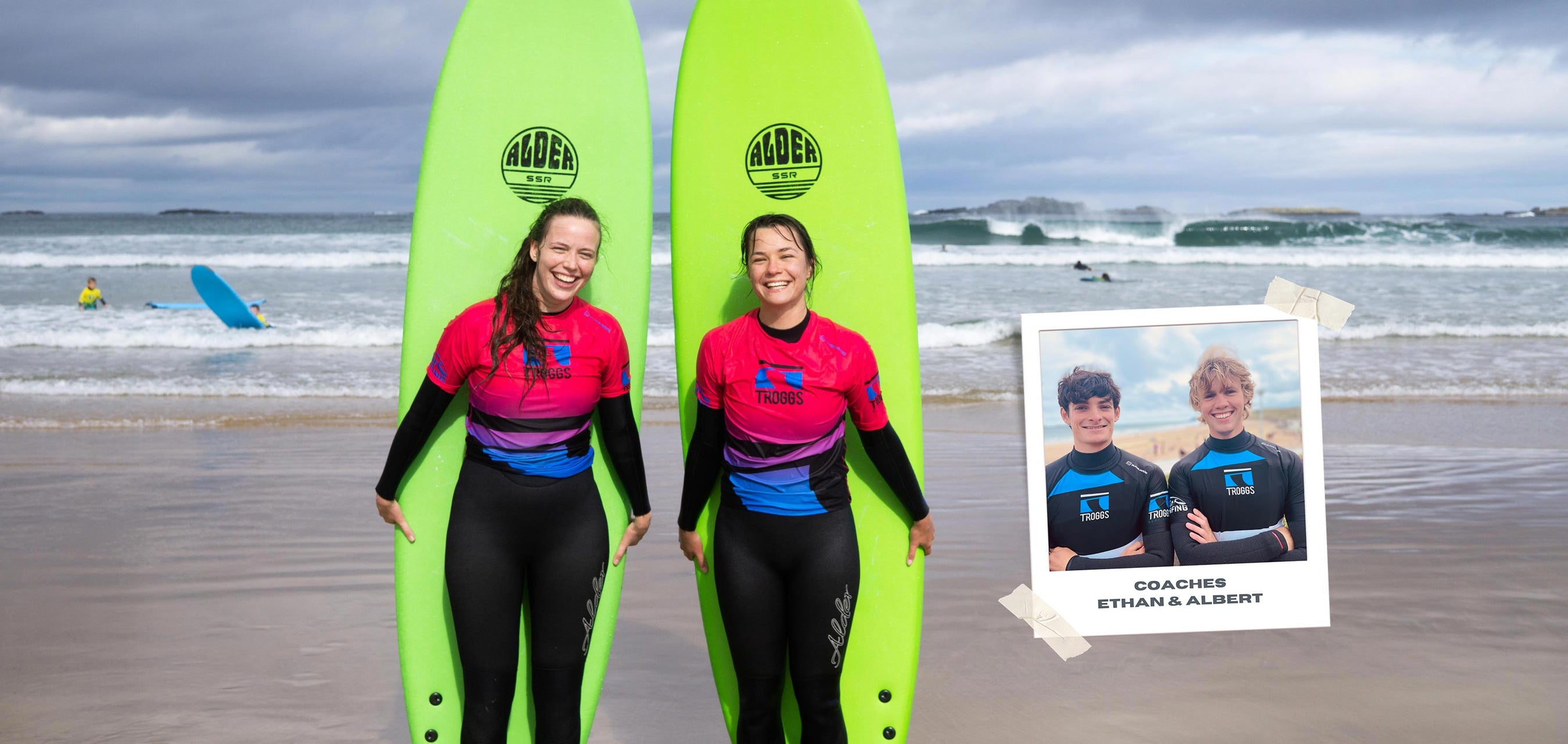 Surf Lessons Portrush troggssurfschool